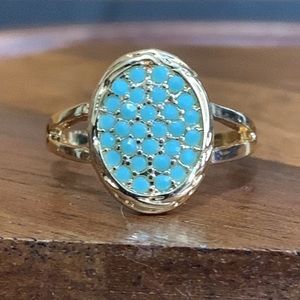 NWT Studio 1886 Summer Pave Statement Ring Size 8
